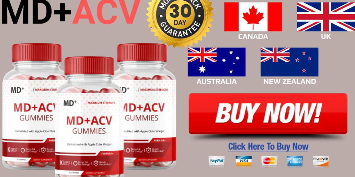 MD+ ACV Gummies Official Website, Working, Price In New Zealand & Reviews
