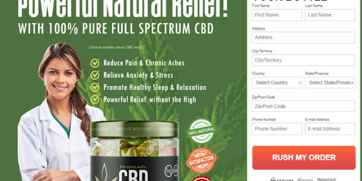 SerenaLeafz CBD Gummies 300mg Stress Relief Review & Work Special Offer Canada Latest News Where to buy?