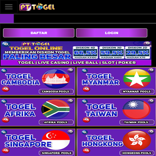 PTTOGEL >> Link Situs Toto Macau Paling Top Di Indonesia