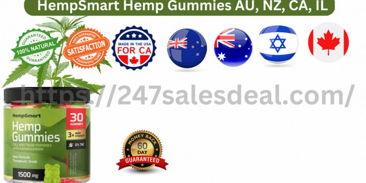 Smart Hemp Gummies (AU, NZ, CA, IL) Reviews: Does It Really Work?