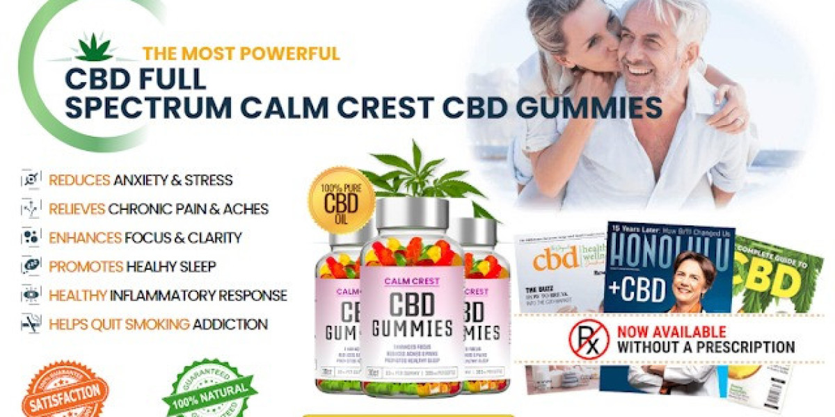 Calm Crest CBD Male Enhancement Gummies: Ingredients, Working & Benefits?