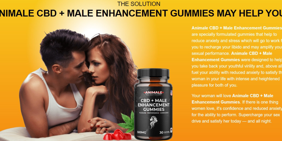 Animale CBD Male Enhancement Gummies (AU, NZ & UK) Reviews [Updated 2024]