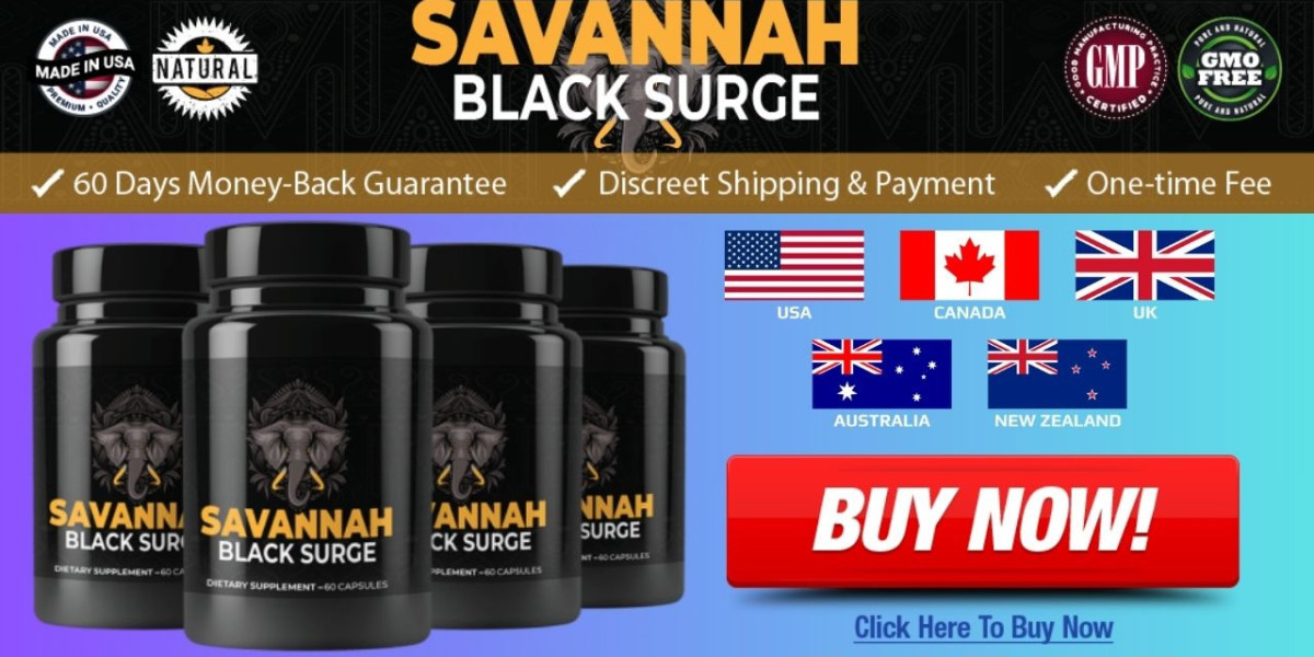 Savannah Black Surge Male Enhancement Benefits, Working, Price