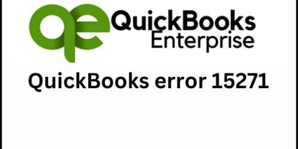 QuickBooks error 15271