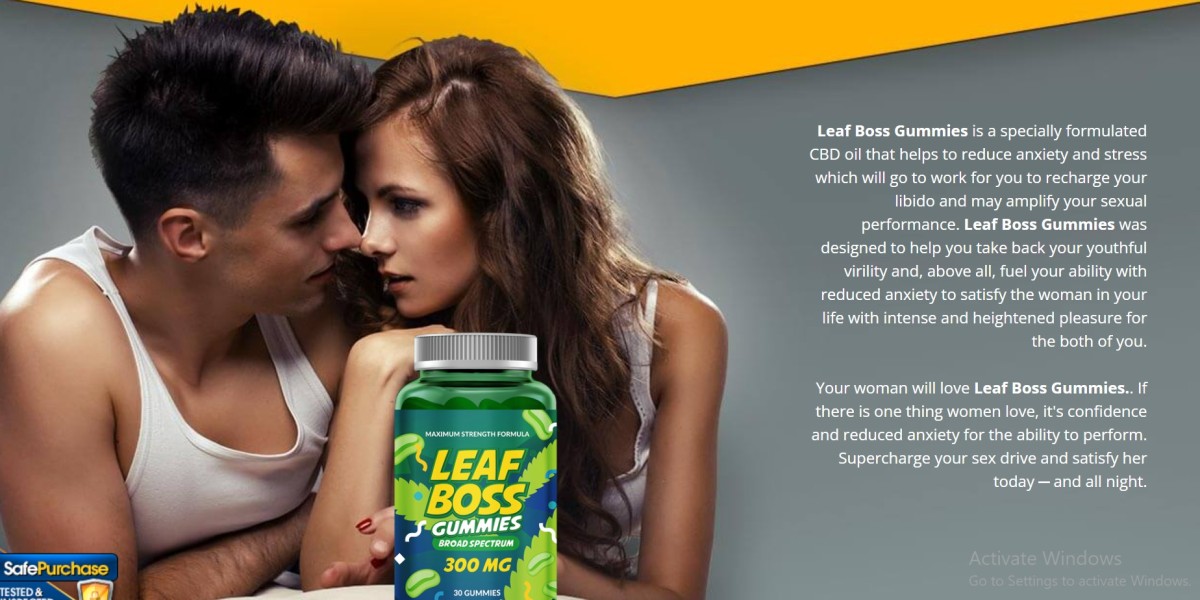 Leaf Boss Male Enhancement Gummies Price In USA Working, Benefits & Reviews [2024]