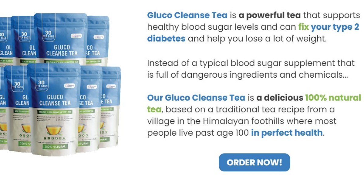 Gluco Cleanse Tea Healthy Blood Sugar Support Tea Benefits, Working, Price In USA, CA