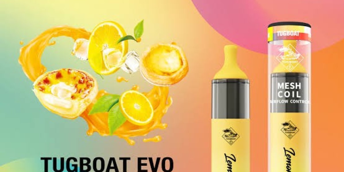 "Tugboat Evo 4500 Puffs: High Puff Count, Great Flavors, and User-Friendly Design"