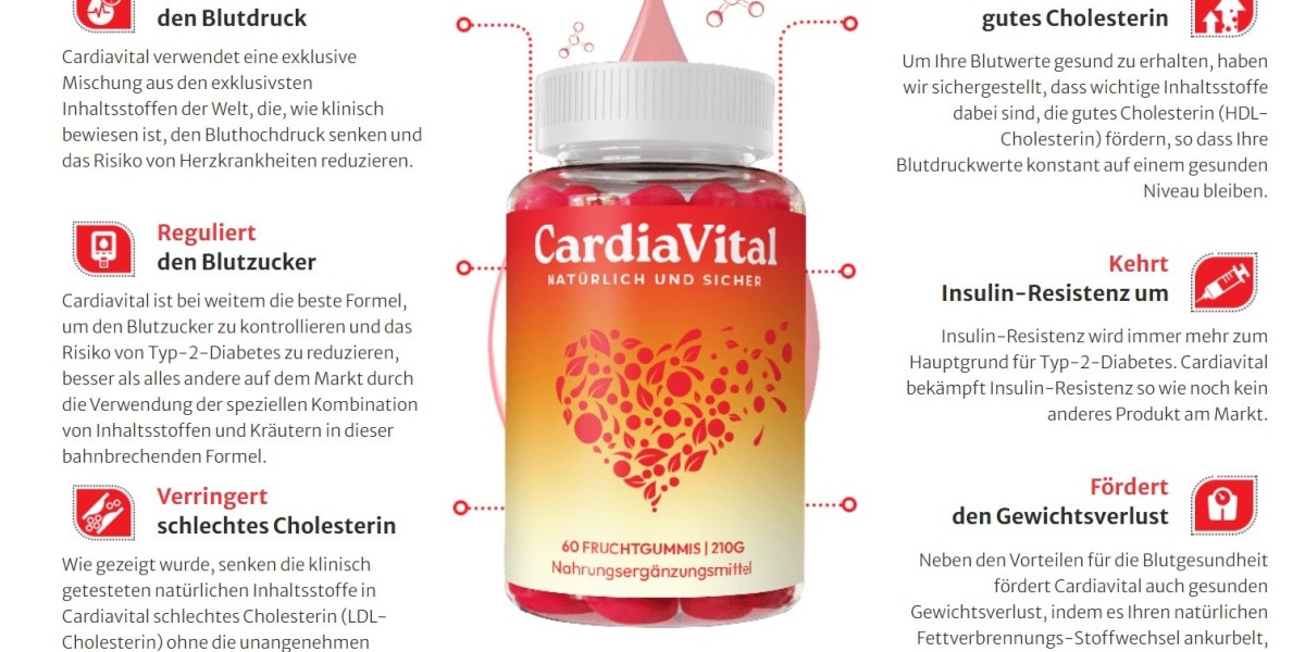 CardiaVital Blood Gummies Preis zum Verkauf in Deutschland, Funktion, Bewertungen und Bestellung in DE, AT & CH