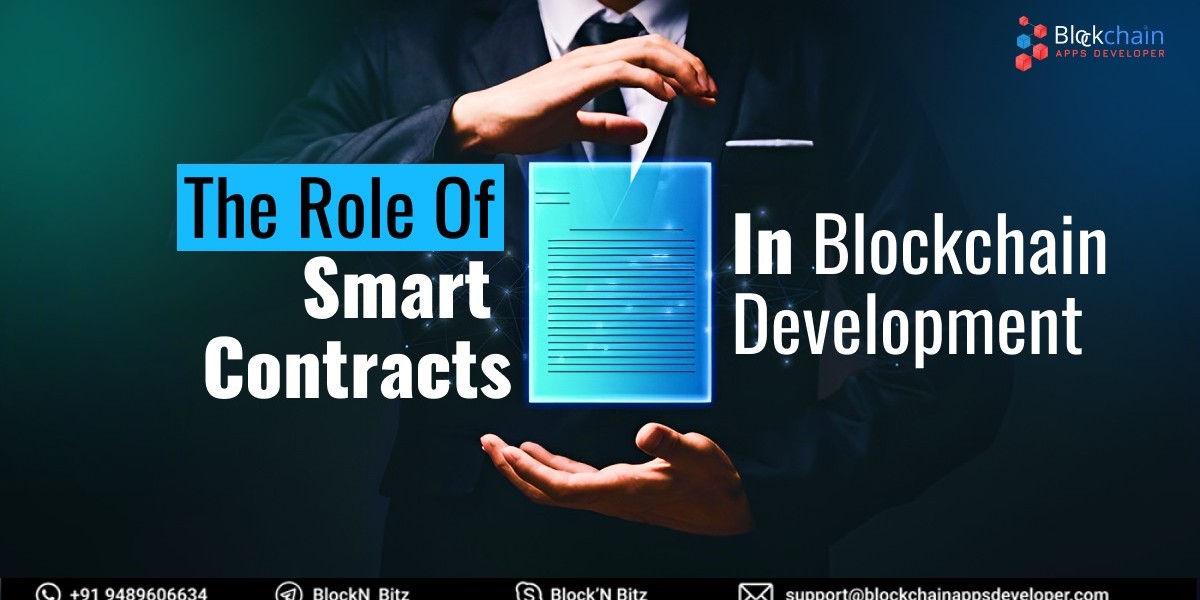 The Role Of Smart Contracts in Blockchain Development.