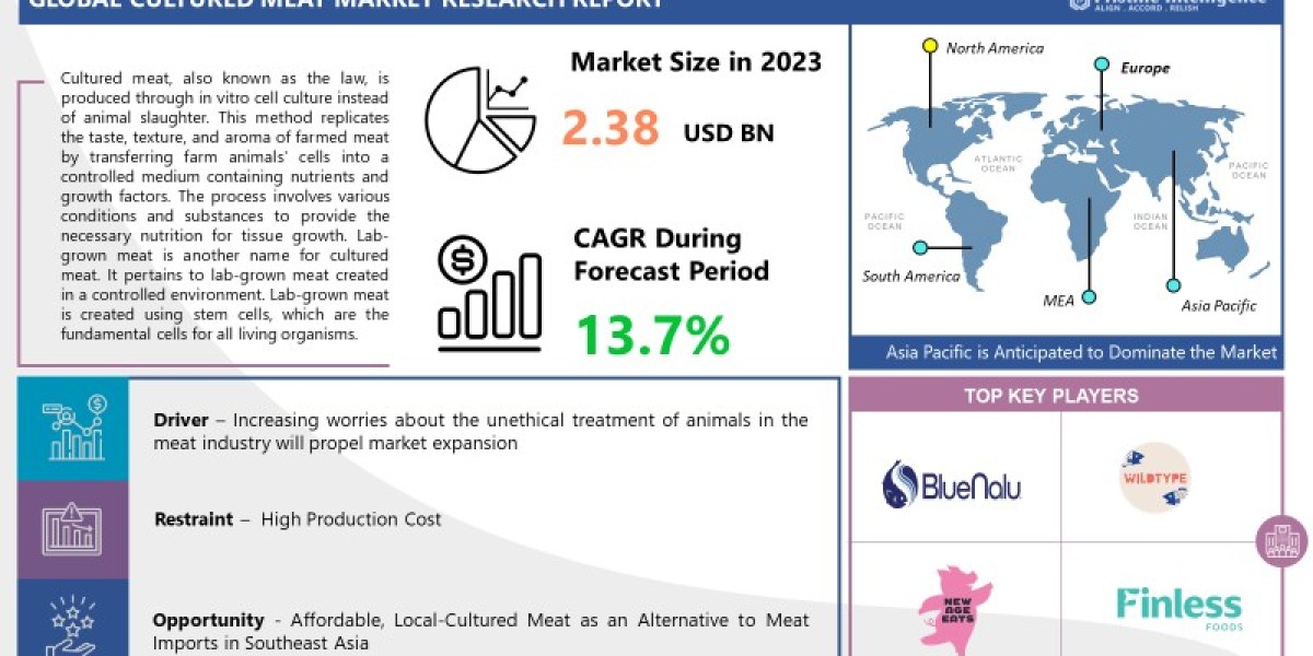 Cultured Meat Market (2024-2032) Industry Trends, Share, Size, Growth, Opportunity, and Forecast