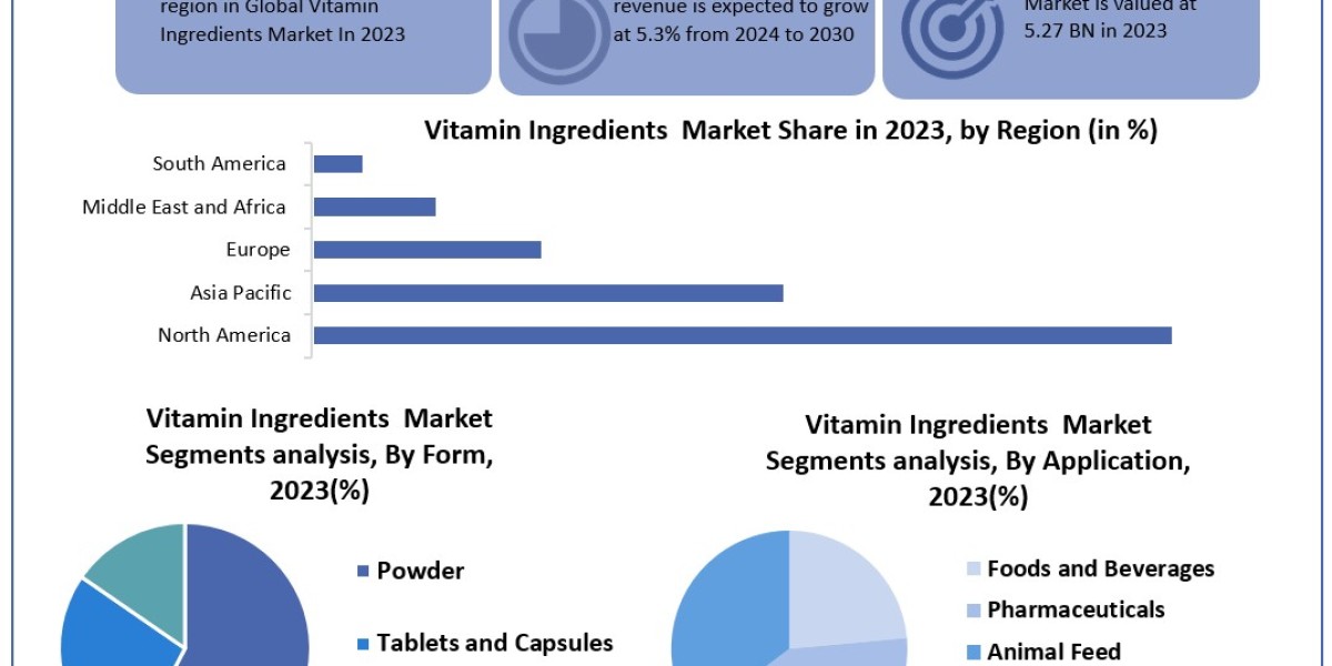 Vitamin Ingredients Market Size, Growth Opportunities, Leading Players and Forecast to 2024-2030