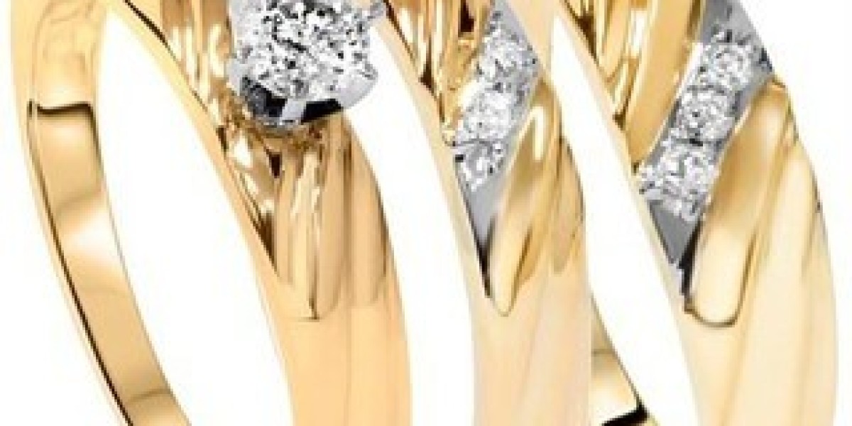 Engagement And Wedding Ring Set