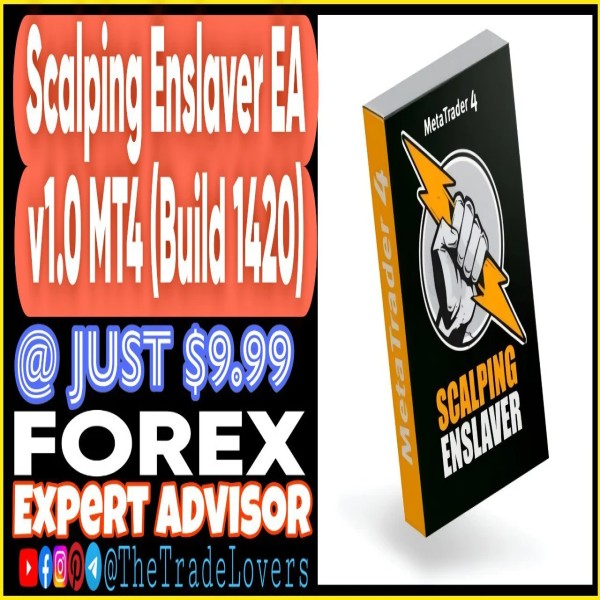 Scalping Enslaver EA MT4 (Works on Build 1421+) | Forex Robot | MT4 Expert Advisor - The Trade Lovers