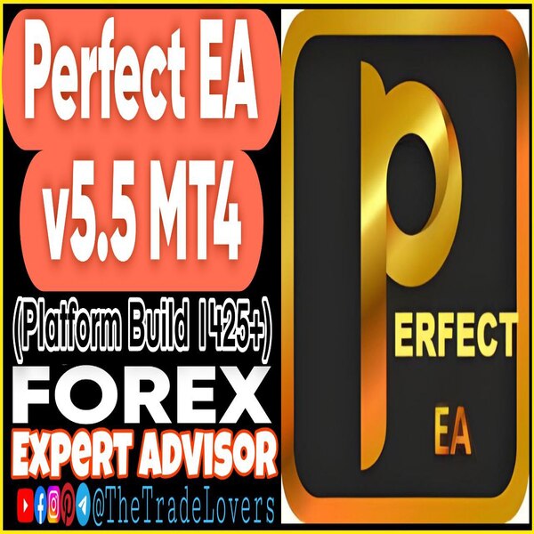 Perfect EA v5.5 MT4 (Works on Build 1425+) | Forex Robot | MT4 Expert Advisor - The Trade Lovers