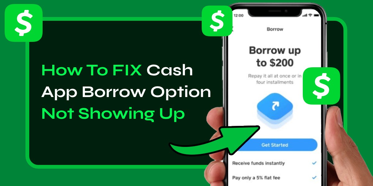 How To FIX Cash App Borrow Option Not Showing Up ~ Cash App Refund