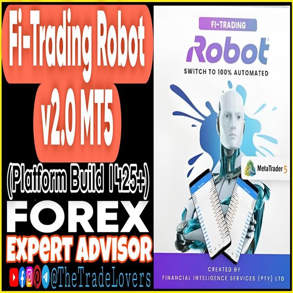 Fi-Trading Robot V2.0 MT5 (Works on Build 4620+) | Forex Robot | MT5 Expert Advisor - The Trade Lovers