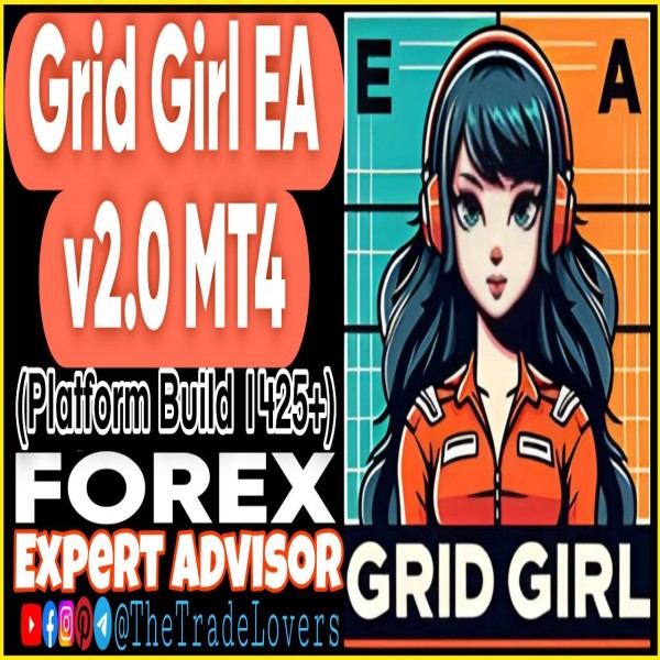 Grid Girl Pro EA v2.0 MT4 + Sets (Works on Build 1425+) | Forex Robot | MT4 Expert Advisor - The Trade Lovers