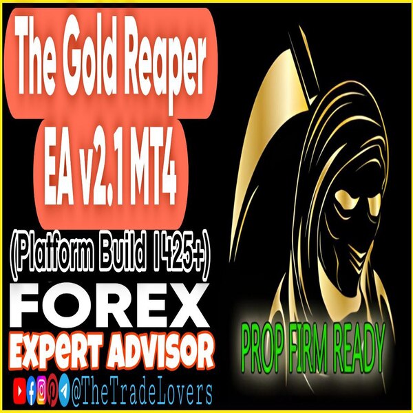 The Gold Reaper EA V2.1 MT4 (Works on Build 1425+) | Forex Robot | MT4 Expert Advisor - The Trade Lovers