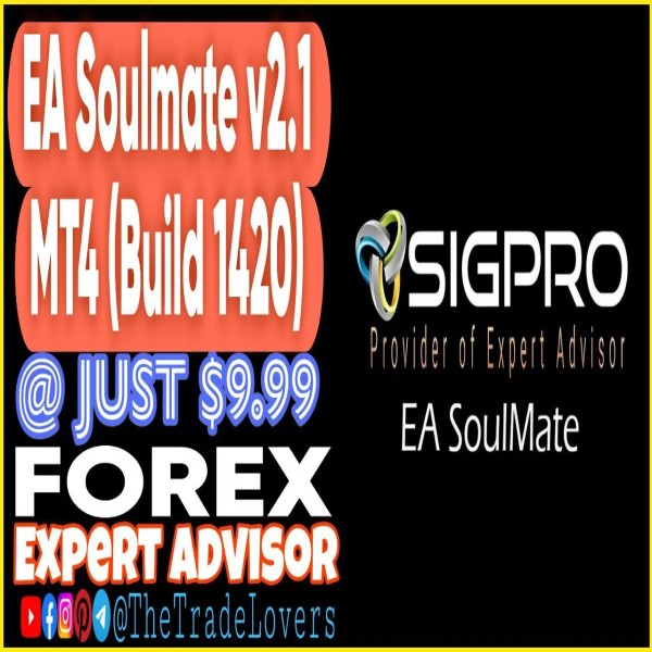 EA SoulMate v2.1 MT4 with SetFiles (Works on Build 1421+) | Forex Robot | MT4 Expert Advisor - The Trade Lovers