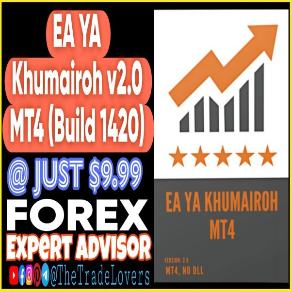 EA YA Khumairoh V2.0 MT4 NoDLL (Works on Build 1421+) | Forex Robot | MT4 Expert Advisor - The Trade Lovers