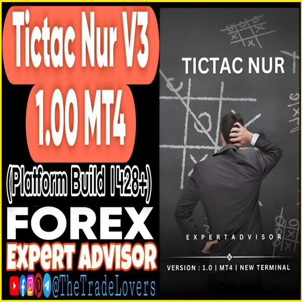 Tictac Nur V3 EA 1.00 MT4 (Works on Build 1428+) | Forex Robot | MT4 Expert Advisor - The Trade Lovers