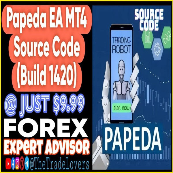 Papeda EA MT4 MQ4 Source Code (Works on Build 1421+) | Forex Robot | MT4 Expert Advisor - The Trade Lovers