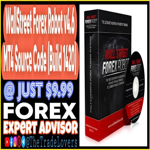 WallStreet Forex Robot V4.6 MQ4 Source Code (Work on Build 1421+) | Forex Robot | MT4 Expert Advisor - The Trade Lovers