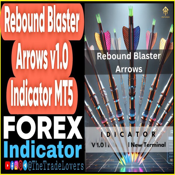 Rebound Blaster Arrows v1.0 Indicator MT5 (Platform Build 4620+) Forex MT5 Indicators - The Trade Lovers