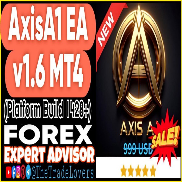 AxisA1 EA v1.6 MT4 (Works on Build 1428+) | Forex Robot | MT4 Expert Advisor - The Trade Lovers