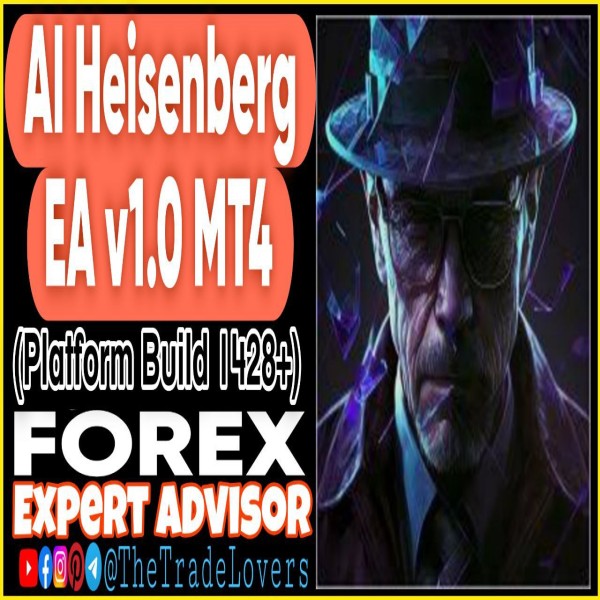 AI Heisenberg EA v1.0 MT4 (Works on Build 1428+) | Forex Robot | MT4 Expert Advisor - The Trade Lovers