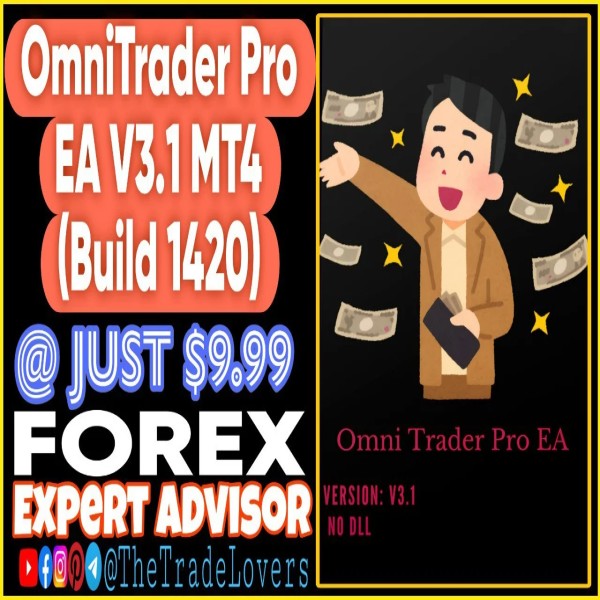 Omni Trader Pro EA V3.1 MT4 (Works on Build 1421+) | Forex Robot | MT4 Expert Advisor - The Trade Lovers