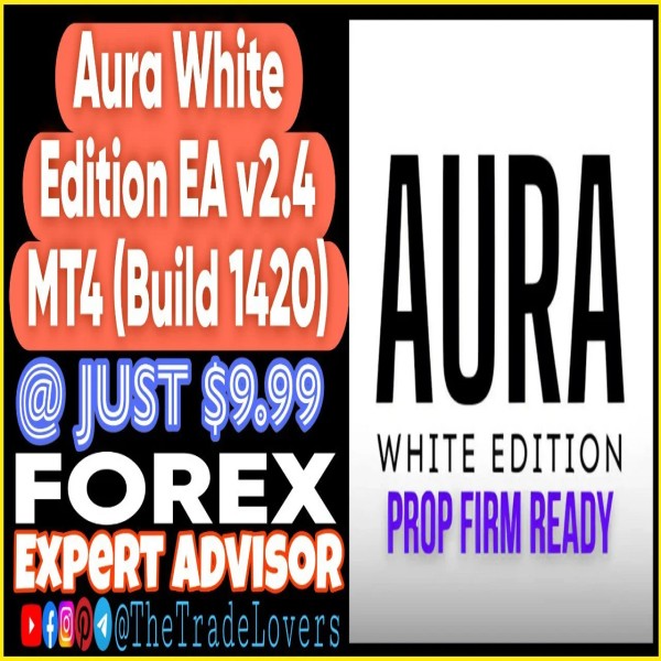 Aura White Edition EA V2.4 MT4 (Works on Build 1421+) | Forex Robot | MT4 Expert Advisor - The Trade Lovers