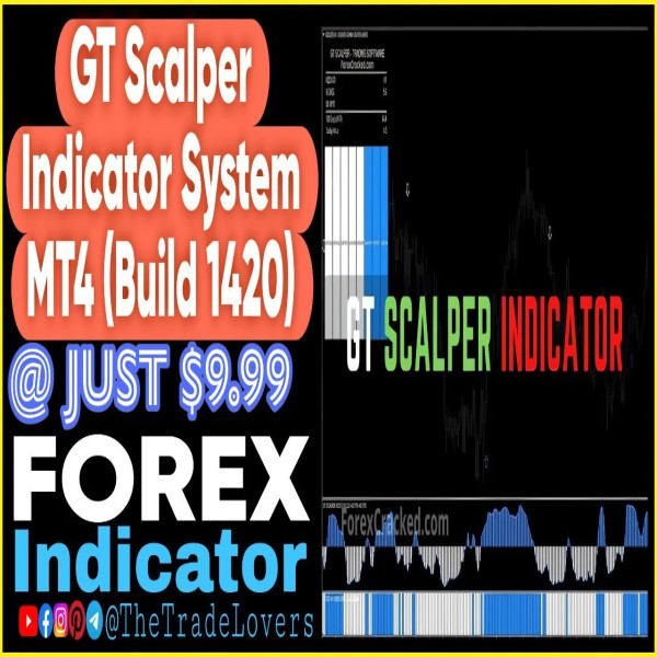 GT SCALPER Indicator MT4 (Works on Build 1421+) | Forex MT4 Indicators - The Trade Lovers