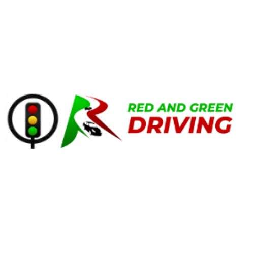 Red and Green Driving Profile Picture