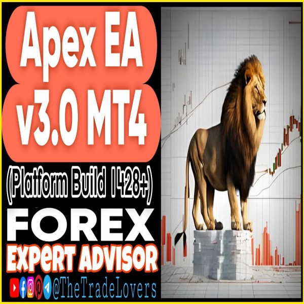 Apex EA v3.0 MT4 (Works on Build 1428+) | Forex Robot | MT4 Expert Advisor - The Trade Lovers