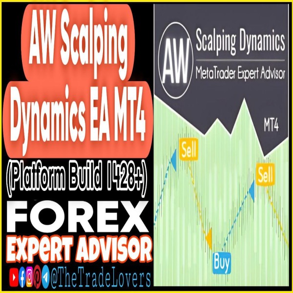 AW Scalping Dynamics EA MT4 (Works on Build 1428+) | Forex Robot | MT4 Expert Advisor - The Trade Lovers