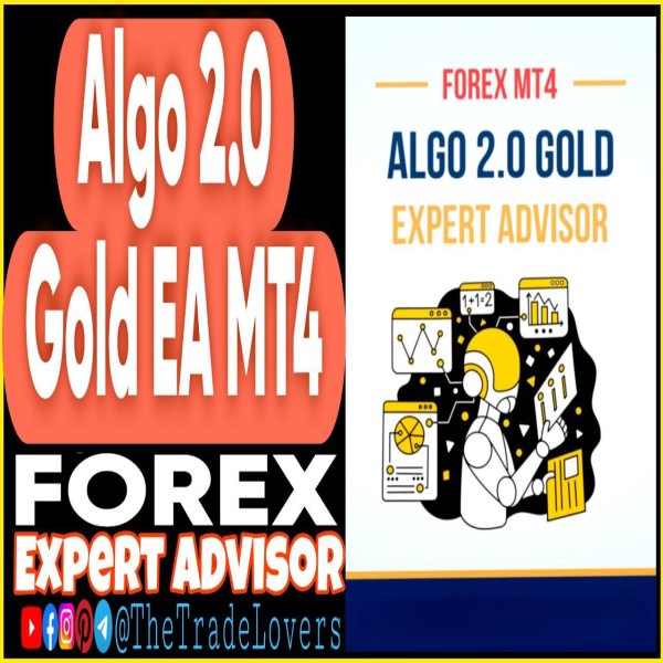 Algo 2.0 Gold EA MT4 (Works on Build 1428+) | Forex Robot | MT4 Expert Advisor - The Trade Lovers