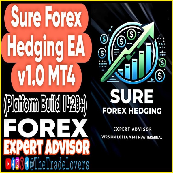 Sure Forex Hedging EA v1.0 MT4 (Works on Build 1428+) | Forex Robot | MT4 Expert Advisor - The Trade Lovers