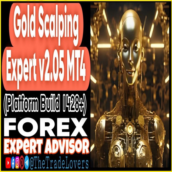 Gold Scalping Expert v2.05 MT4 + Sets (Works on Build 1428+) | Forex Robot | MT4 Expert Advisor - The Trade Lovers