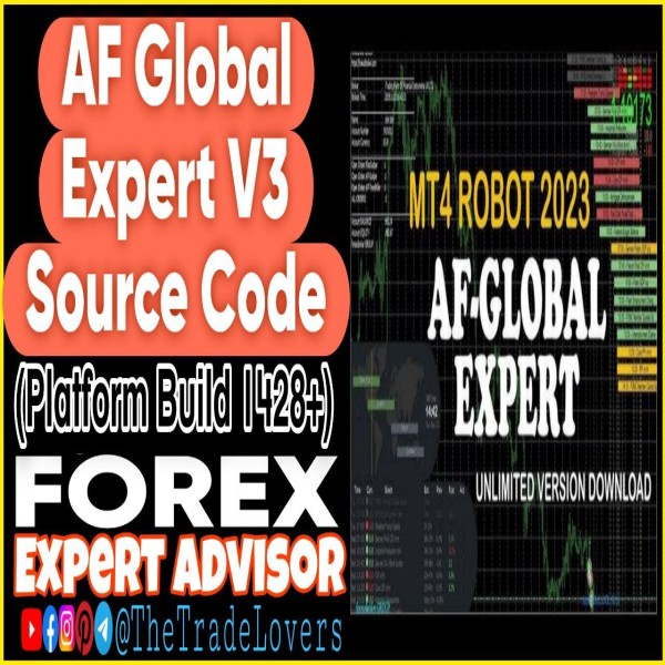 AF Global Expert v3 MT4 Source Code MQ4 (Works on Build 1428+) | Forex Robot | MT4 Expert Advisor - The Trade Lovers