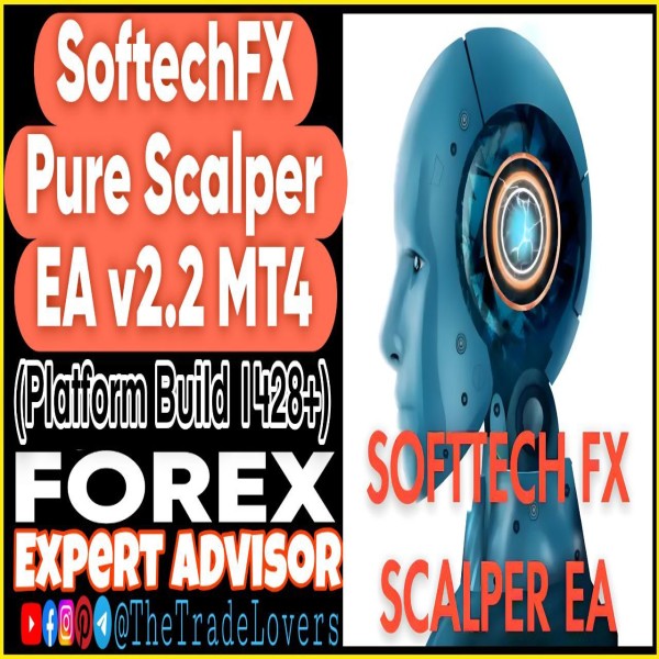 SoftechFX Pure Scalp EA V2.2 MT4 (Works on Build 1428+) | Forex Robot | MT4 Expert Advisor - The Trade Lovers