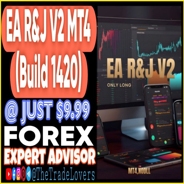 EA R&J V2 MT4 (Works on Build 1421+) | Forex Robot | MT4 Expert Advisor - The Trade Lovers