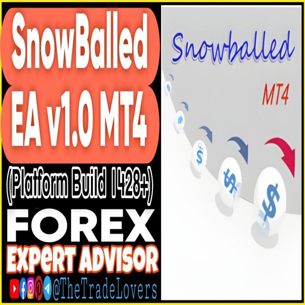 SnowBalled EA v1.0 MT4 (Works on Build 1428+) | Forex Robot | MT4 Expert Advisor - The Trade Lovers