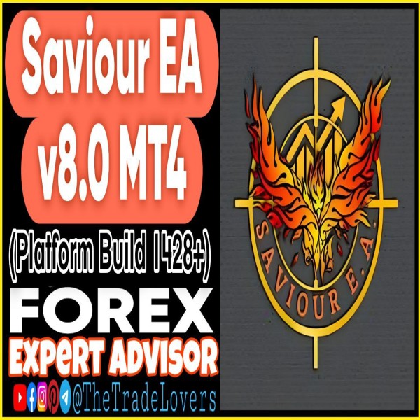 Saviour EA v8.0 MT4 (Works on Build 1428+) | Forex Robot | MT4 Expert Advisor - The Trade Lovers