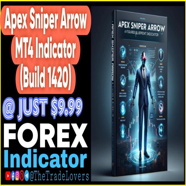 Apex Sniper Arrow Indicator MT4 (Works on Build 1421+) | Forex MT4 Indicators - The Trade Lovers