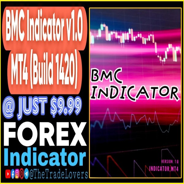 BMC Indicator V1.0 MT4 (Works on Build 1421+) | Forex MT4 Indicators - The Trade Lovers