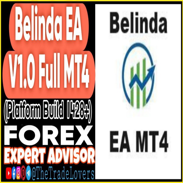 Belinda EA MT4 (Works on Build 1428+) | Forex Robot | MT4 Expert Advisor - The Trade Lovers