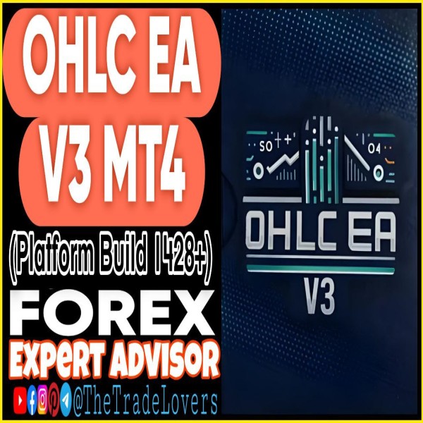 OHLC EA V3 MT4 + Sets (Works on Build 1428+) | Forex Robot | MT4 Expert Advisor - The Trade Lovers