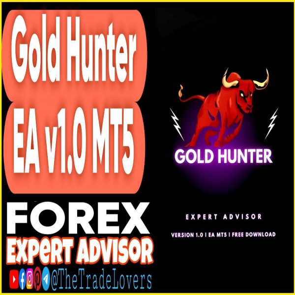 Gold Hunter EA v1.0 MT5 (Works on Build 4620+) | Forex Robot | MT5 Expert Advisor - The Trade Lovers