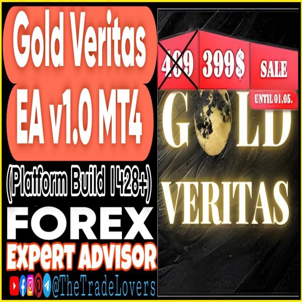 Gold Veritas EA v1.0 MT4 (Works on Build 1428+) | Forex Robot | MT4 Expert Advisor - The Trade Lovers